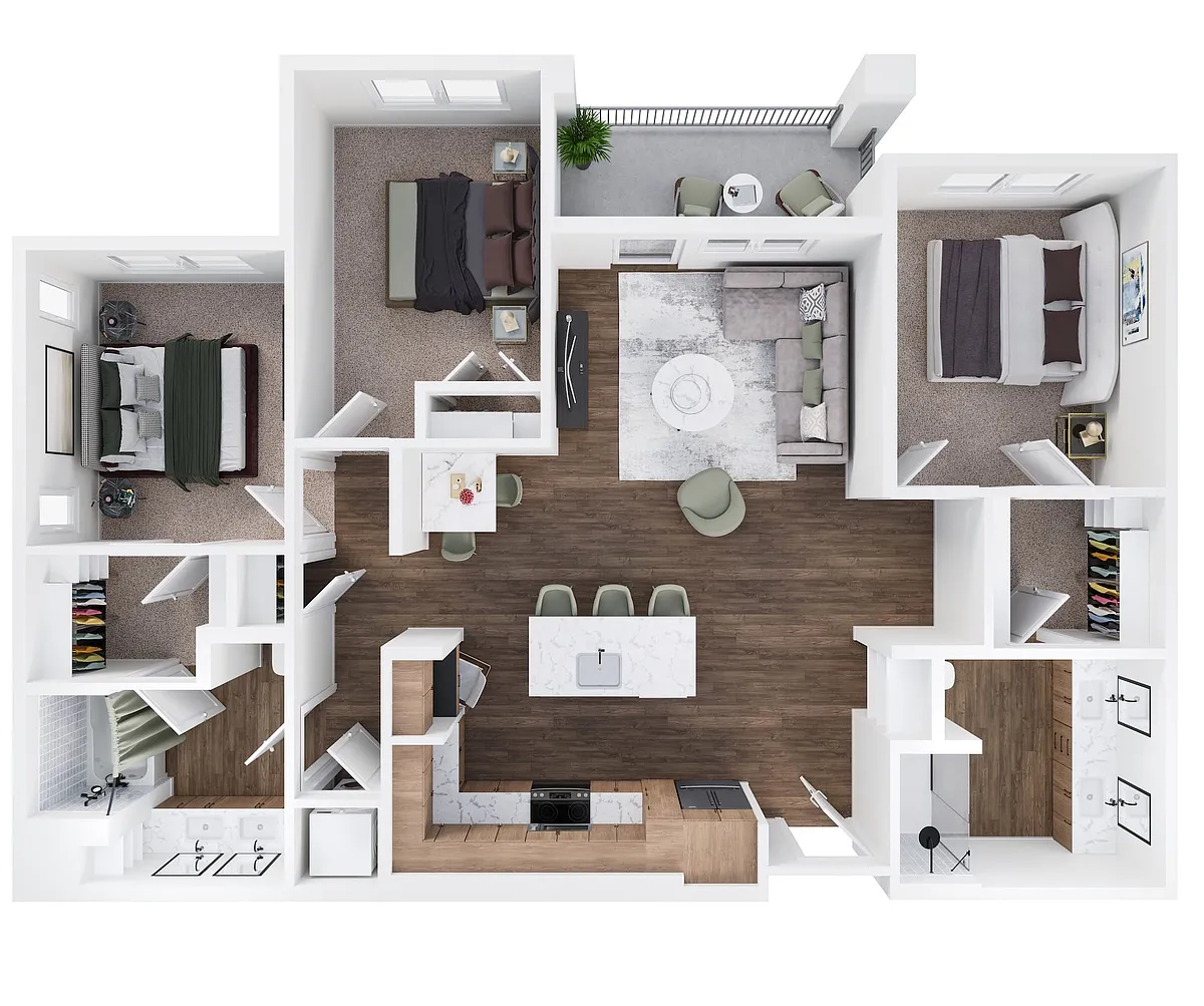 Floor plan C1