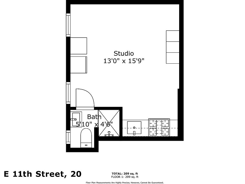 2nd image of 430 E 11th St APT 20
