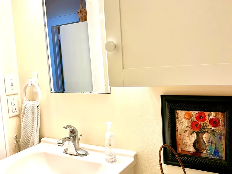 Bright bathroom