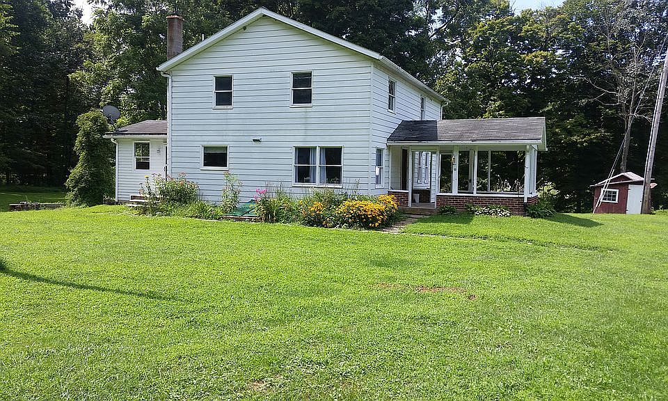 Main entrance with porch.
