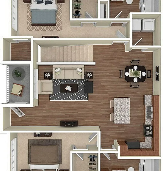 B4 3D Floorplan B4 3D Floorplan