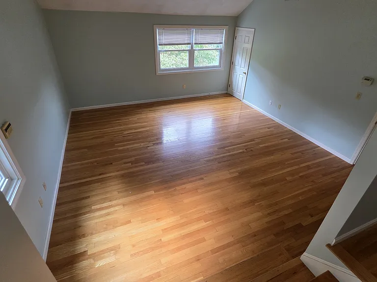 Master bedroom view from walk in closet