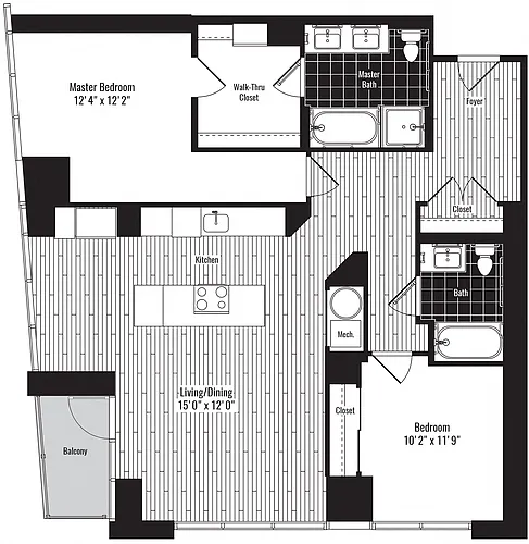 Floor plan N B03