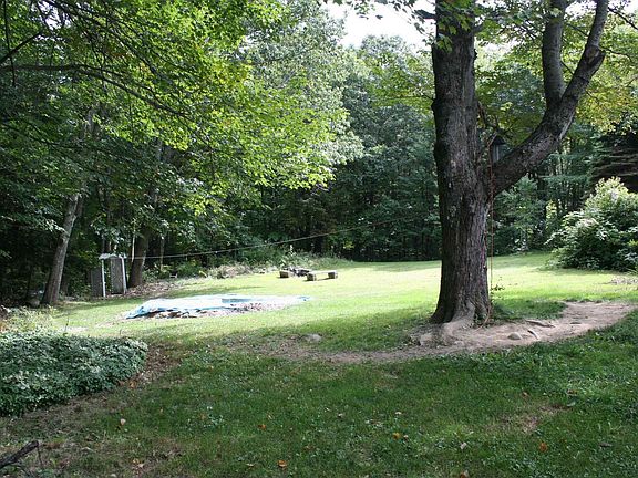 large and private back yard