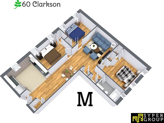 2nd image of 60 Clarkson Ave APT 4M