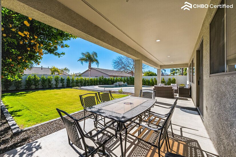 Sunny Outdoor Dining Space