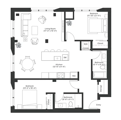 Floor plan B5