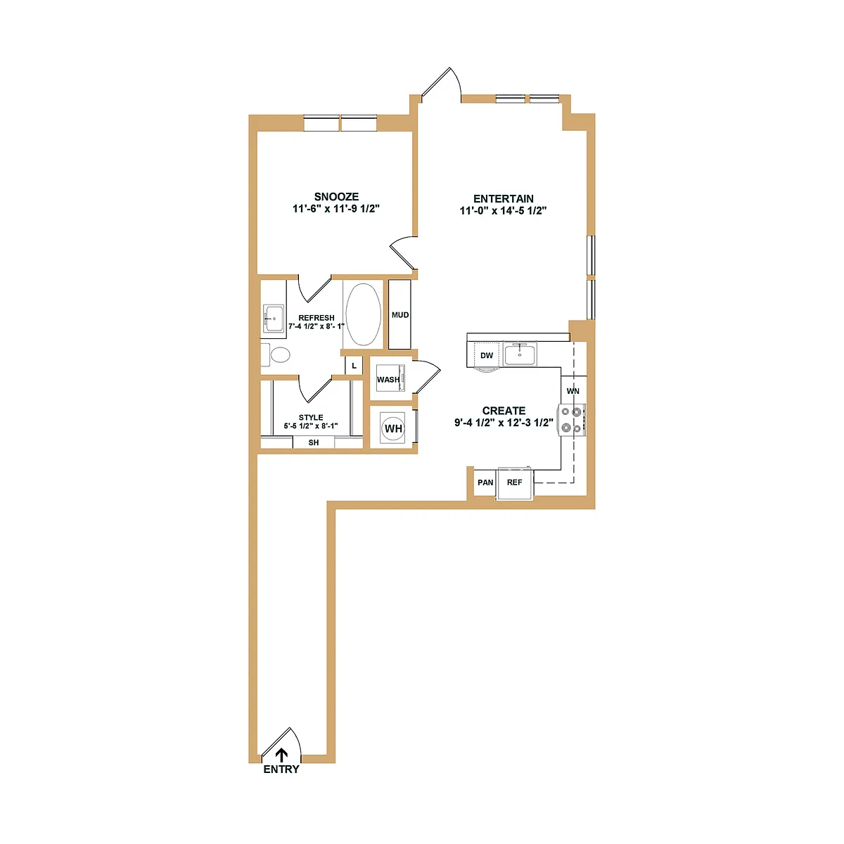 Floor plan A8