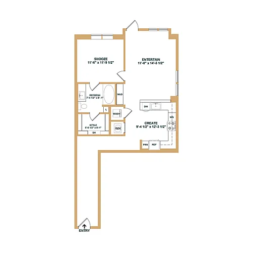 Floor plan A8