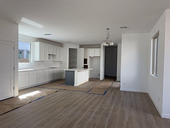 Great room and kitchen