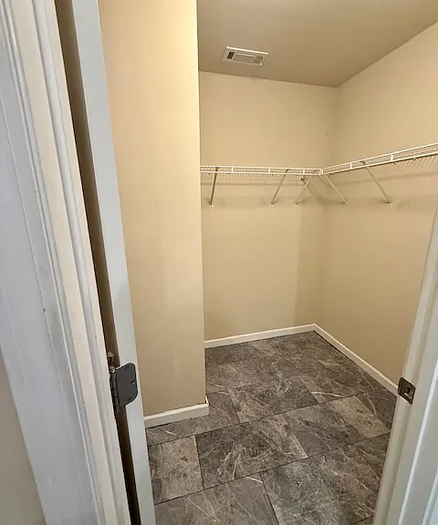 Bedroom #2 walk-in spacious closet