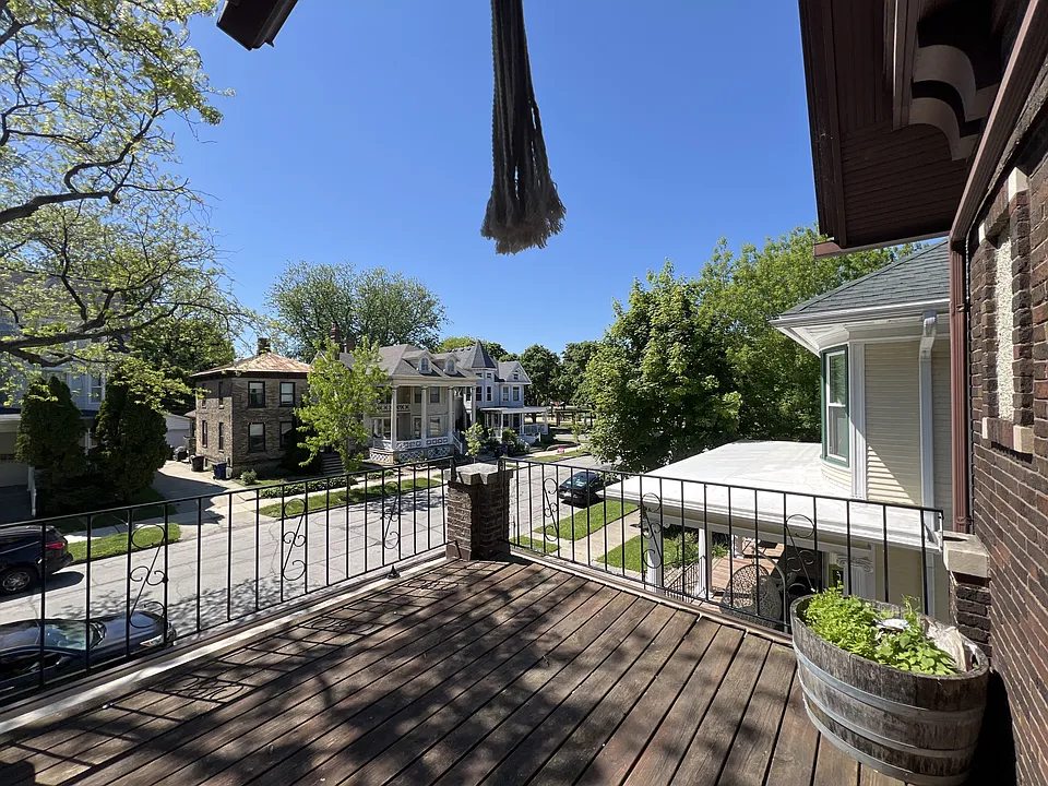 Private balcony