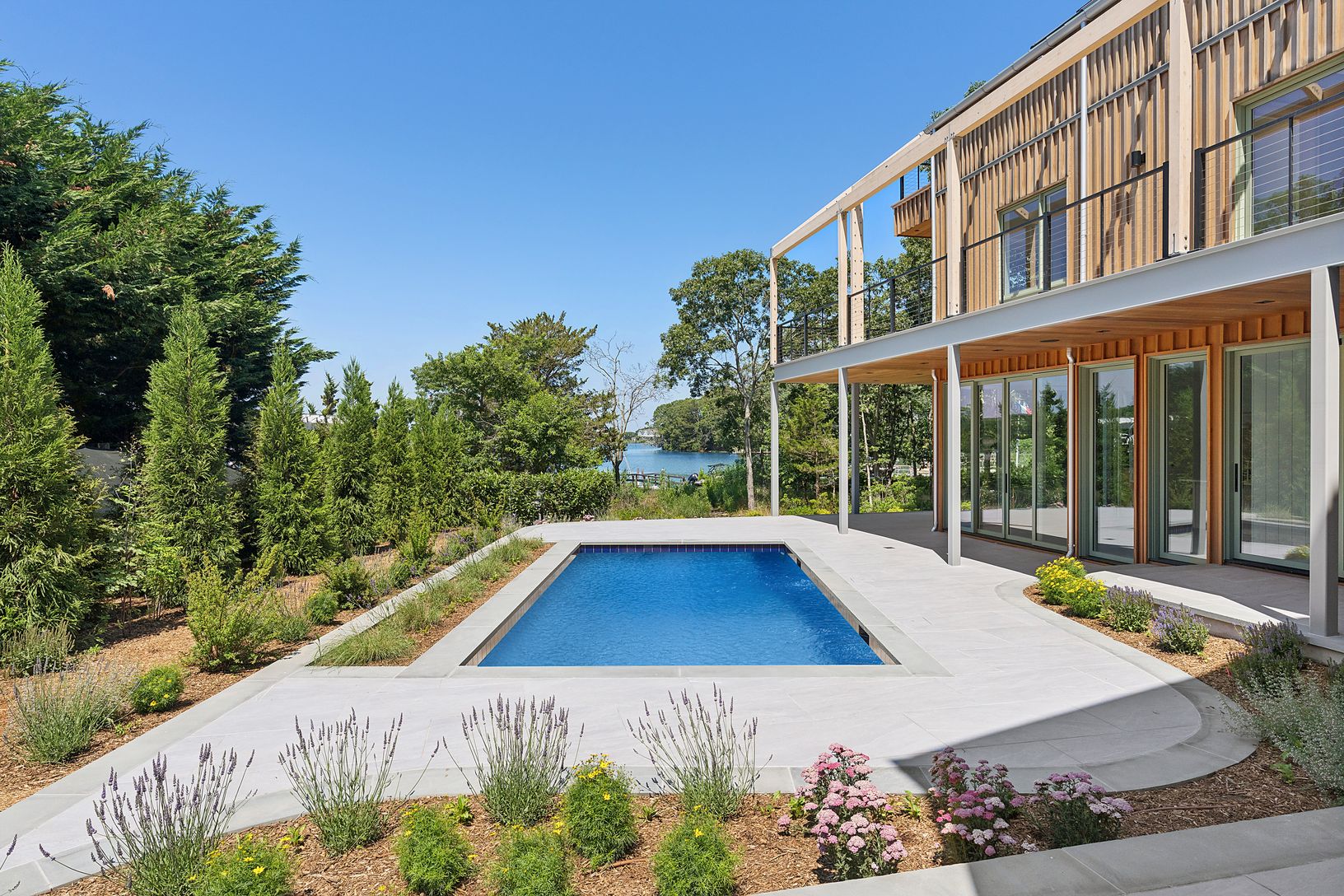 Pool & Side of House