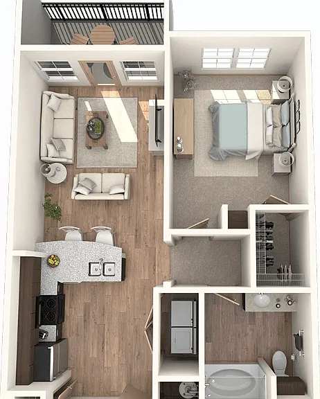 District at Medical Center Apartments — Photo 36