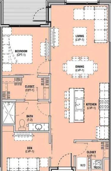 1 Bedroom 1 Bedroom