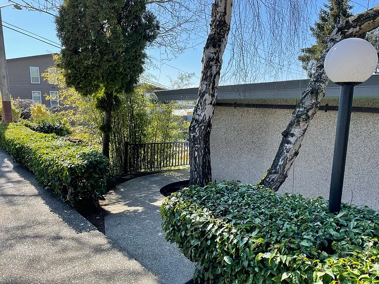 Top floor entry from 14th Ave West