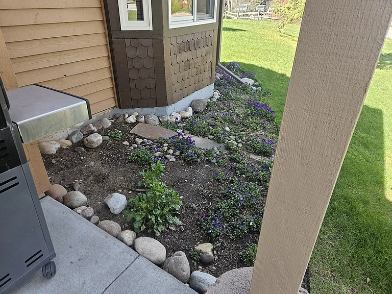 Bedroom 2 patio garden (maintenance by HOA)