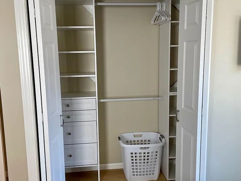 Bedroom 2 closet.
