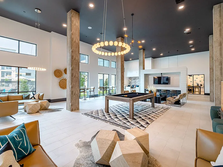 Social Lounge with TV and Gaming