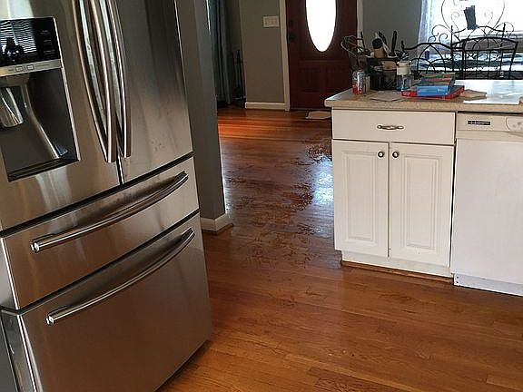 Kitchen new refrigerator 