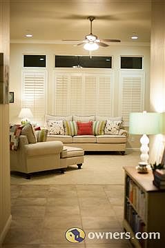 View from entering front door