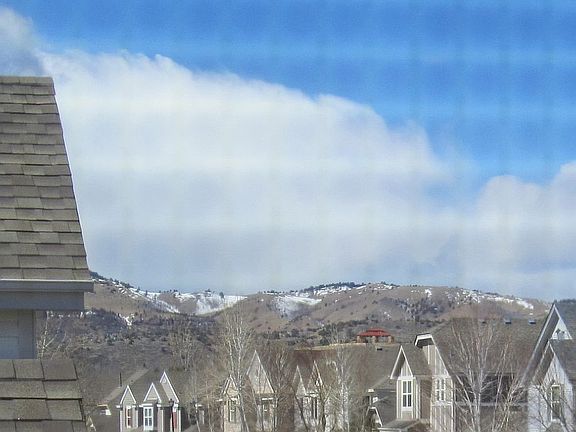 view from front looking West