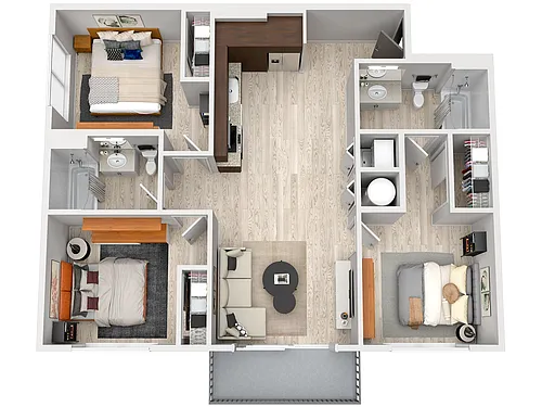 Floor plan C1