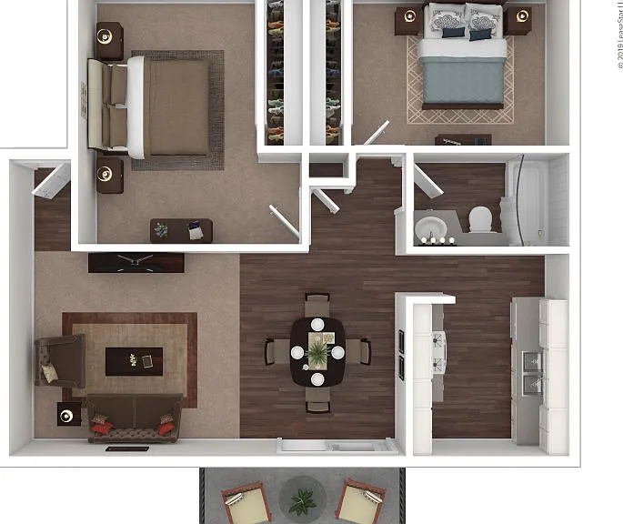Plan 2 Floorplan Diagram