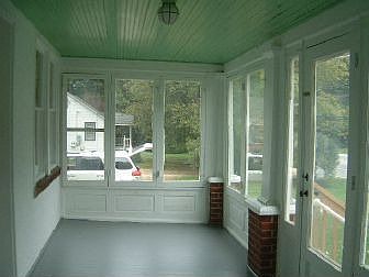 Large, welcoming front porch