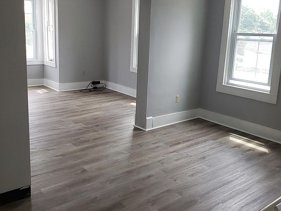 Kitchen open to living room