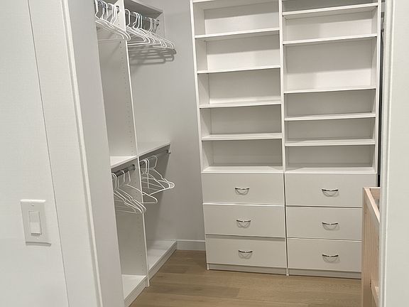 master bedroom, walk-in closet