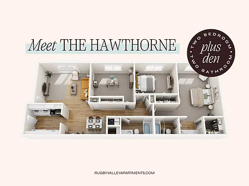 Floor plan The Hawthorne
