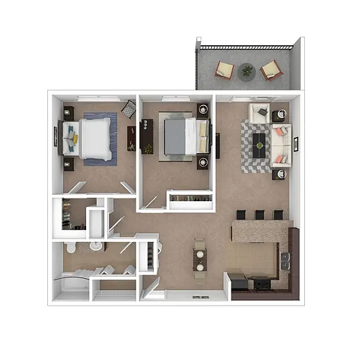Floor plan B