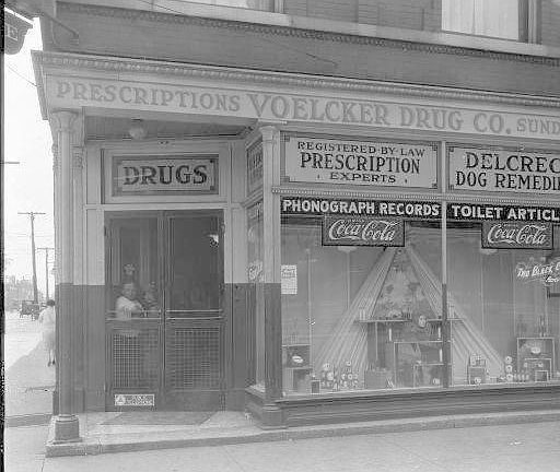 Once upon a time, the first floor space was a family drugstore with a soda counter. Then it was a medical supply place, and then an open studio for two artists, and then in 2011 an art gallery.
