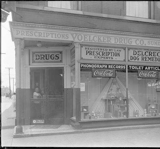 Once upon a time, the first floor space was a family drugstore with a soda counter. Then it was a medical supply place, and then an open studio for two artists, and then in 2011 an art gallery.