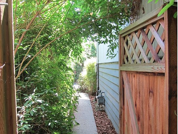 path to back yard