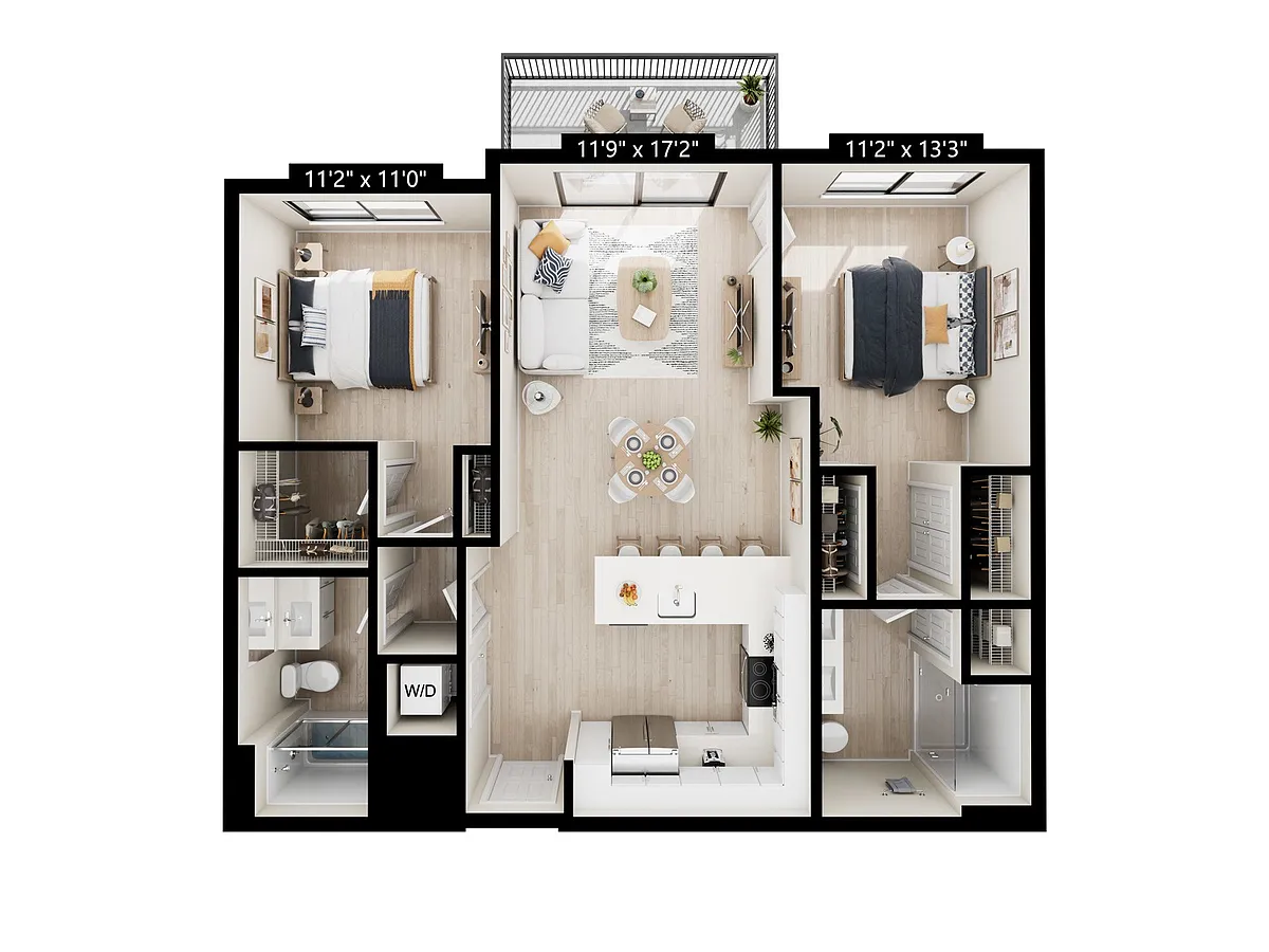 Floor plan B2