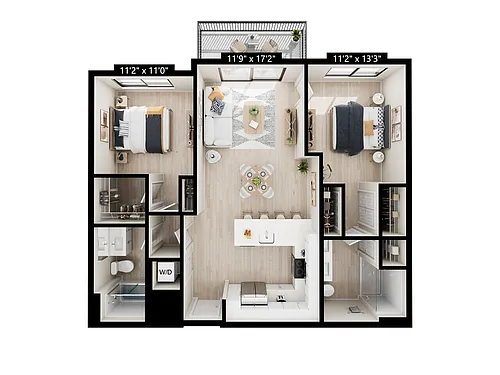 Floor plan B2