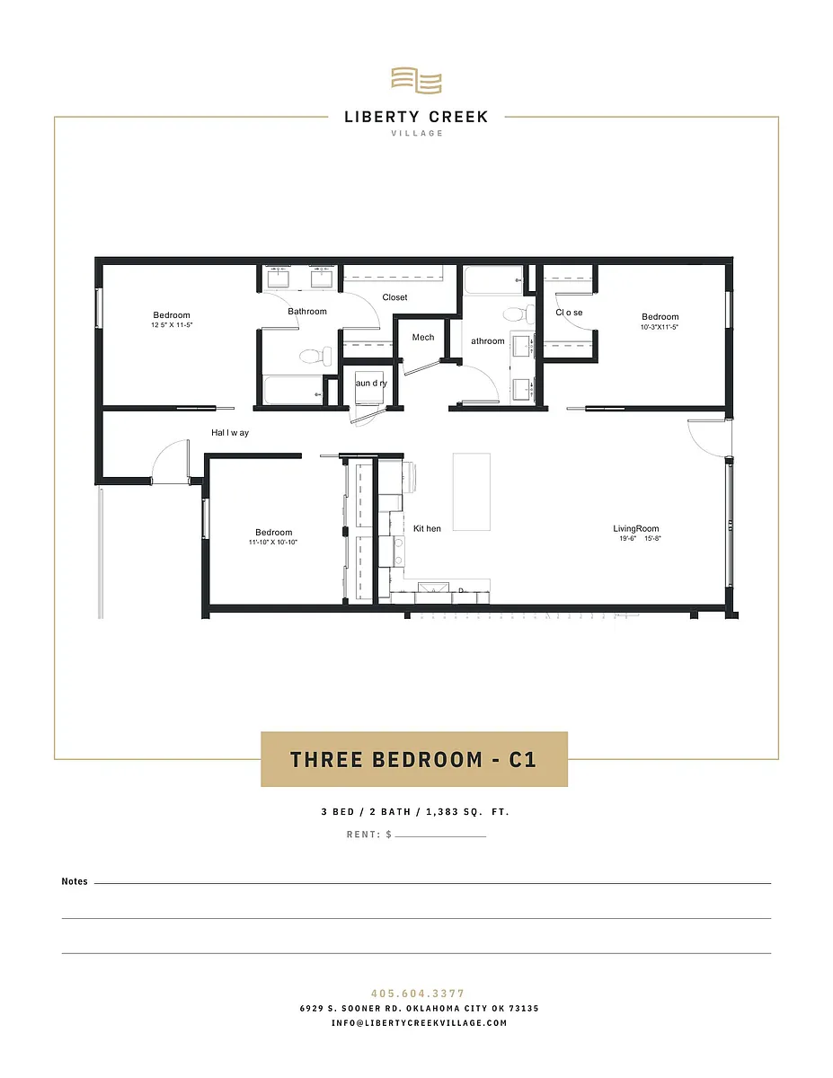 Floor plan C1