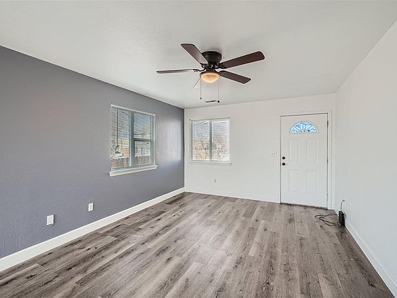 Living room and entrance