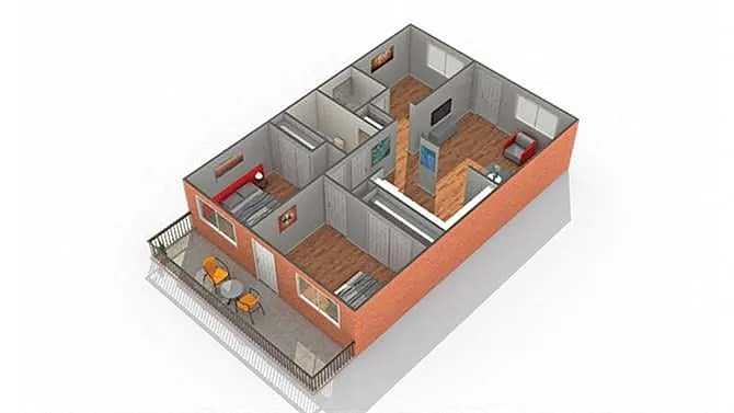 Floor plan Addison