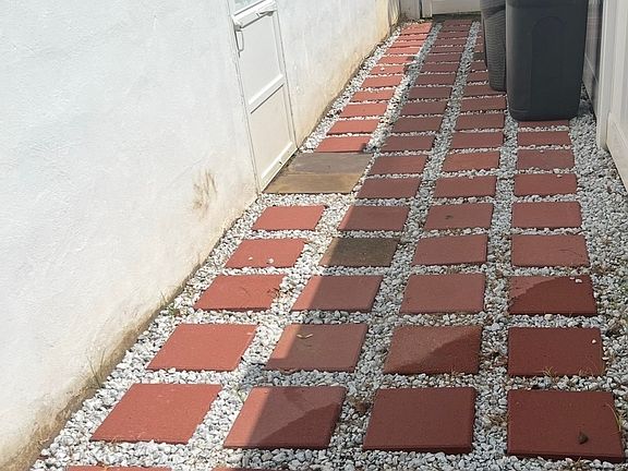 Private side entrance to your unit from driveway.