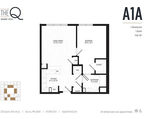 Floor plan A1A