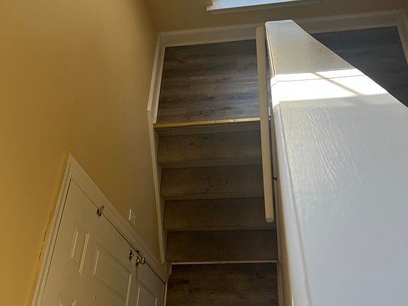 Your own private stairs to the second floor