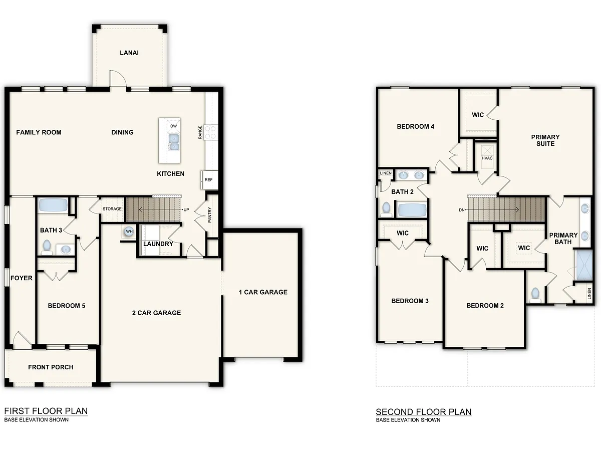 Floor plan Lincoln 3-Car Garage