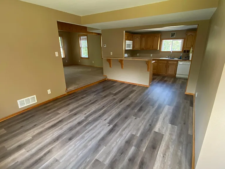 dining room next to kitchen