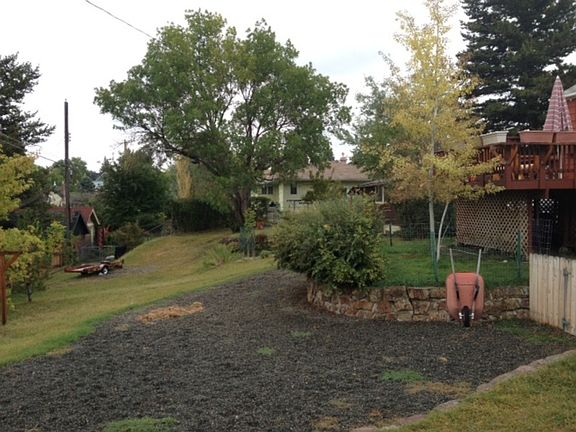 backyard and deck