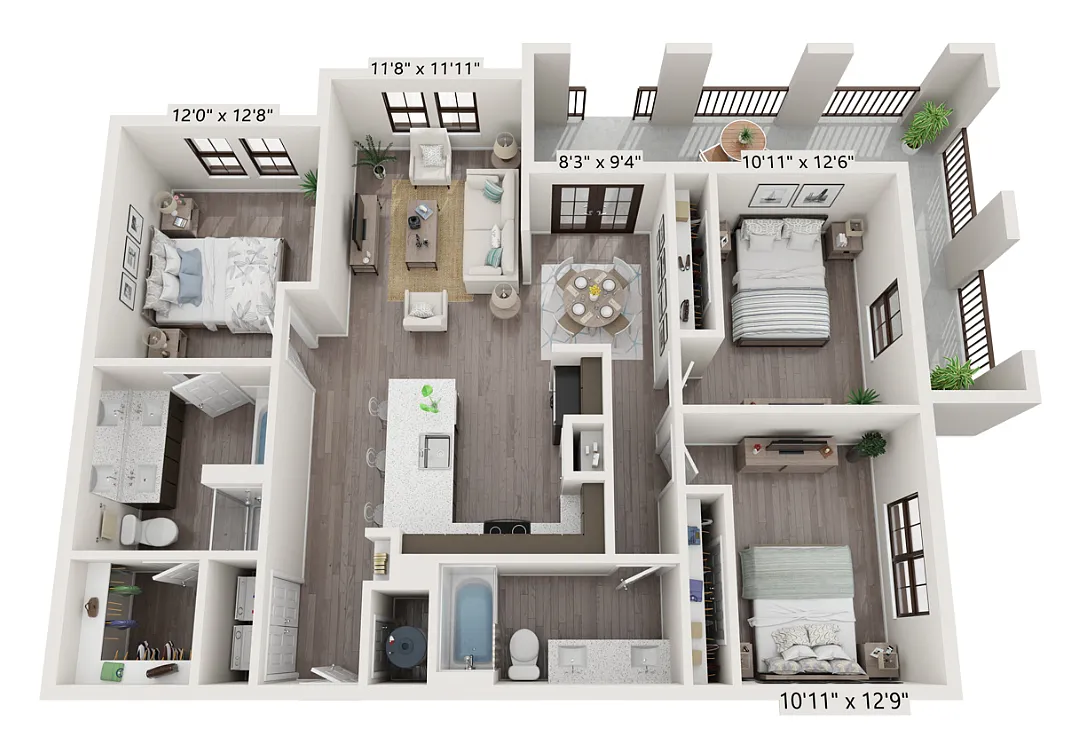 Floor plan C2A