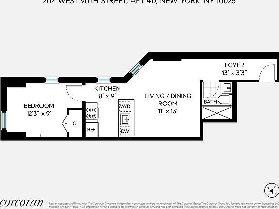 2nd image of 202 W 96th St APT 4D