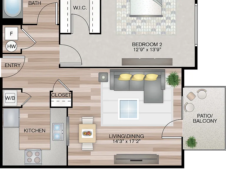 764 Square Feet 764 Square Feet